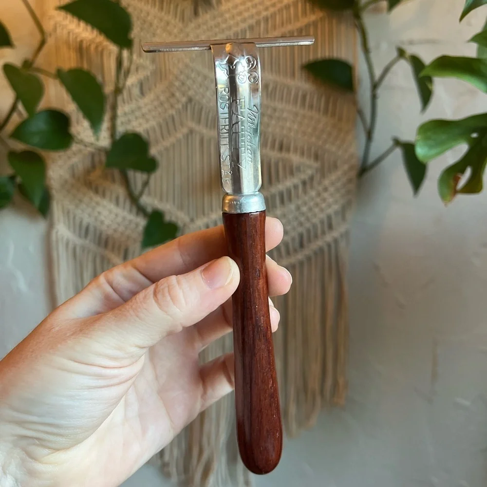 Vintage Swedish Pastry Crimper FATTI Rostfritt Stål Scandinavian Kitchen Utensil